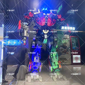 Sculpture de personnage Marvel <span class=keywords><strong>Optimus</strong></span> BlebeeBum en métal pour jardin extérieur, taille personnalisée, grand <span class=keywords><strong>robot</strong></span> vintage steampunk de super-héros - Product Image 6