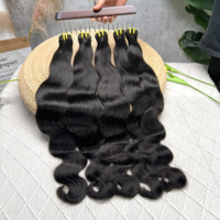 Cheveux humains vierges bruts de grade 12A, double épaisseur, tissage indien, sans nœuds, pour femmes noires, lots de mèches ondulées