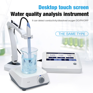 Bán buôn máy tính để bàn Màn hình cảm ứng kỹ thuật số Máy Đo Độ DẫN phòng thí nghiệm PH <span class=keywords><strong>meter</strong></span> phân tích oxy hòa tan benchtop PH <span class=keywords><strong>Meter</strong></span> - Product Image 2