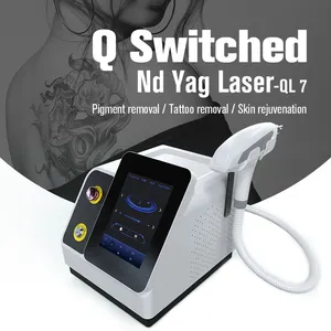 Nubway New 1064/532Nm Q Switch Gene Nd Yag Machine Prices Laser Removal Tattoo