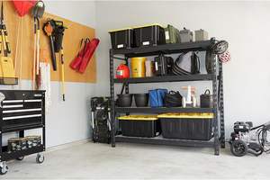 Estantería de acero industrial de 4 niveles 800 kgsCapacidad de carga Estante de almacenamiento de garaje - Product Image 5