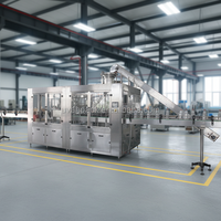 Ligne de production de jus à remplissage à chaud de grande capacité avec pasteurisation et rinçage des bouteilles