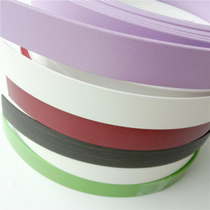 Tabla de anillado de PVC de <span class=keywords><strong>Color</strong></span> sólido, borde de madera de alto brillo, efecto de plástico embellecedor - Product Image 3