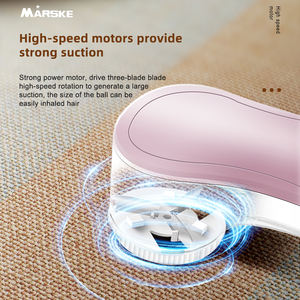 MARSKE MS-9966 Rasoir anti-<span class=keywords><strong>bouloches</strong></span> automatique USB rechargeable en ABS grande capacité avec lames en acier inoxydable, élimine <span class=keywords><strong>les</strong></span> peluches, 45 min d'autonomie - Product Image 3