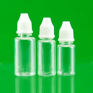 logo 5g 8g 10g empty Sample LDPE e-dropper Bottle Plastic squeeze package for Hair Extension Lace Wig Bonding glue container