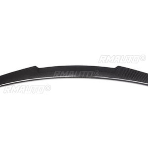 Alerón trasero tipo labio para maletero de coche, con acabado negro brillante/efecto fibra de carbono, para Audi A3 S3 8V Sedán 2014 2015 2016 2017, accesorio de estilo para coche. - Product Image 5