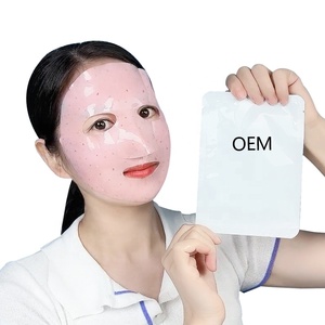 Mascarilla Facial Hidratante y Blanqueadora de Colágeno ODM OEM con Vitamina C y Aloe para Piel Seca, Logotipo Personalizado - Product Image 6