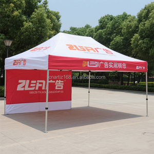 OEM logotipo personalizado impreso impermeable al aire libre plegable Gazebo carpa 3x3 Oxford Trade Show Carpa Plegables 3x6 Toldos para exposiciones - Product Image 1