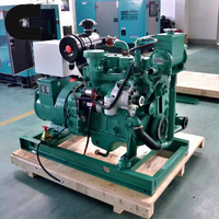 Générateur diesel de système d'alimentation DCEC 4B3.9-G2 16KW 20KVA 4 temps 4 cylindres en ligne groupe électrogène de bateau marin avec alternateur Stamford