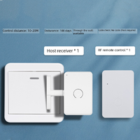 Interrupteur sans fil à télécommande, bouton d'éclairage automatique, interrupteur à tige poussoir, télécommande, bouton d'arrêt d'éclairage intérieur