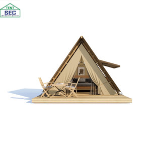 Tenda <span class=keywords><strong>Glamping</strong></span> di Lusso Impermeabile con Bagno, Tenda Safari in Tela per Hotel e <span class=keywords><strong>Resort</strong></span> all'Aperto, Supporta la Personalizzazione - Product Image 1