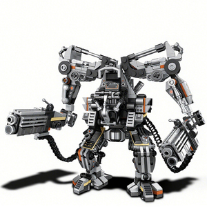 Jie-Star Jj9170 Moc Chiến Đấu Robot Siêu Anh Hùng Mô Hình Phim Đồ Chơi Chuyển Khối Xây Dựng Tự Làm Lắp Ráp Câu Đố Đồ Chơi Giáo Dục - Product Image 1