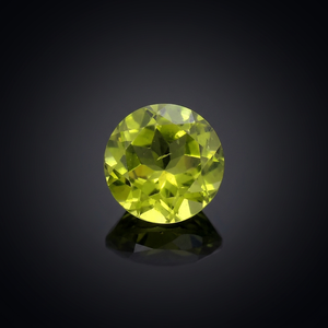 Peridoto Verde Natural de 6mm, Forma Redonda, Corte Facetado, Piedra Preciosa Suelta, Certificado por Terceros, Venta al Por Mayor - Product Image 3