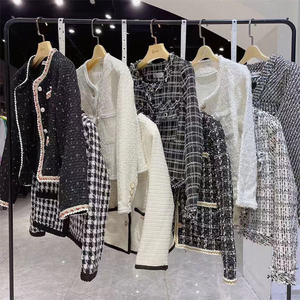 Cheap Price 2026 Summer Hot Selling Fashionable <b>Small</b> Fragrance Coat Women's Ins Second-hand Discount Polyester/Cotton Higher - Product Image 4