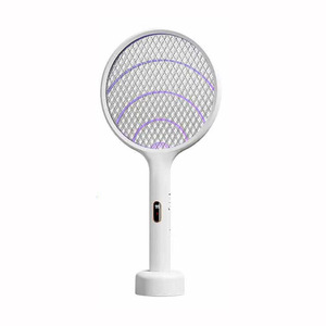 Raquette anti-moustiques électrique E3 rechargeable murale, tue-moustiques automatique, corps en plastique, batterie 1001mAh, autonomie 3-6h - Product Image 2