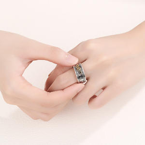 <span class=keywords><strong>Feng</strong></span> <span class=keywords><strong>Shui</strong></span> <span class=keywords><strong>Pixiu</strong></span> Charms <span class=keywords><strong>anillo</strong></span> amuleto riqueza suerte abierto Ajustable joyería budista Mani Mantra protección riqueza <span class=keywords><strong>anillo</strong></span> - Product Image 5
