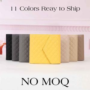 Hongbo Meilleure vente A7 Tapa dura Presupuesto Carpeta de efectivo Cartera Acolchada Cuero de guijarros Hebilla Cierre ID Ventana Organizador Viaje - Product Image 3