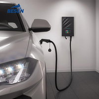 Chargeur intelligent EV UK 22kW avec prise de type 2