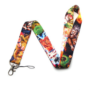 Día caliente Venta al por mayor Anime Diseño Dibujos animados Dragon Ball <span class=keywords><strong>Goku</strong></span> Lanyard Anime ID Card Key Phone Llavero Lanyards - Product Image 4
