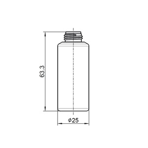 ขวดทรงกลมขนาด 20 มล. พร้อมเกลียวและหัวฉีด - Product Image 3
