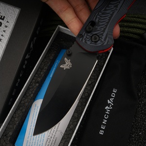 Couteau de tous les jours Benchmade 560BK-1, lame en acier M4 résistante à l'usure, manche durable en G10, livraison rapide depuis les États-Unis, ODM - Product Image 3