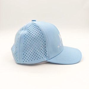 Nueva Gorra de Béisbol Deportiva de 5 Paneles con Logotipo Personalizado, Gorra de Golf Dobby con Perforaciones Cortadas a Láser y Patrón de Puntos/Frutas - Product Image 6
