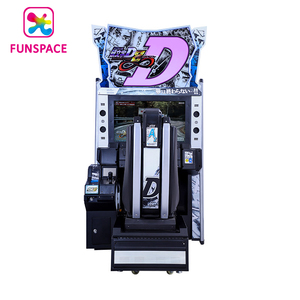 Accepteur de pièces <span class=keywords><strong>d</strong></span>'intérieur Funspace Initial <span class=keywords><strong>D</strong></span> <span class=keywords><strong>Arcade</strong></span> Racing Game Machine <span class=keywords><strong>Arcade</strong></span> 4D Car Racing Game Machine avec 1 an de garantie - Product Image 3