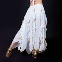 Pantalons de danse du ventre pour femmes, costume tribal arabe Bollywood, en stock