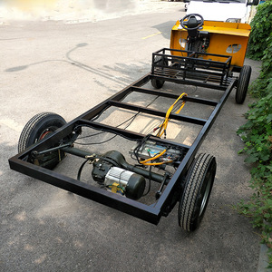 Remolque Eléctrico de Carga Fz, Plataforma de Acero de Cuatro Ruedas, Vehículo de Transporte Industrial Personalizable - Product Image 4