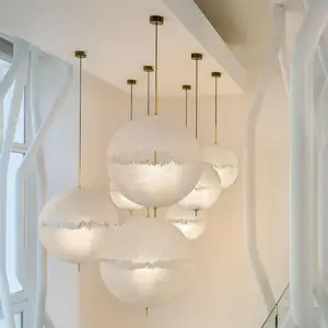Lampes décoratives de Style moderne, éclairage de salle à manger de luxe, décorations intérieures et intérieures, lumières de boules de chambre à coucher