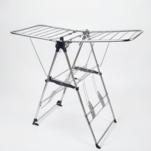 <span class=keywords><strong>Cintre</strong></span> multifonctionnel simple en acier inoxydable sur pied <span class=keywords><strong>cintre</strong></span> à linge intérieur et extérieur étendoir - Product Image 3