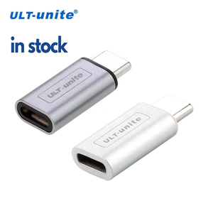 Adattatore ULT-unite USB3.1 10Gbps Type-C <span class=keywords><strong>M</strong></span>/F con Alloggiamento in Lega di Alluminio, Ricarica Rapida fino a 100W, Nuovo di Zecca - Product Image 1
