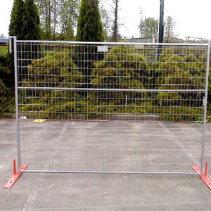 Şantiye koruması için galvanizli kaynaklı geçici çit - Product Image 2