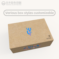 Boîte en carton ondulé robuste sur mesure, recyclable, pour la protection des expéditions, emballage extérieur industriel, emballage en carton ondulé sur mesure
