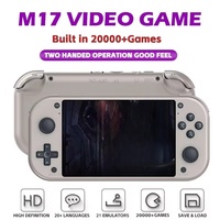 M17 Portable Mini Deux Consoles De Jeux Console De Jeux Console De Jeux Vidéo De Poche Rétro Classique Joueur De Jeu Cadeau Pour Enfant
