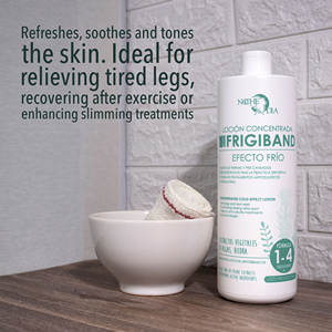 Lotion corporelle éclaircissante en gros pour usage domestique, hydratante Frigiband, lotion concentrée à effet froid 1000 ml - Product Image 2