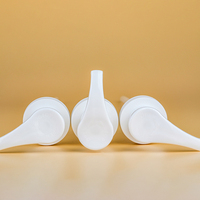 Pompe à lotion gauche-droite de qualité supérieure du fabricant, pompe distributrice 38/400, vente en gros, pompe entièrement en plastique blanche pour flacon