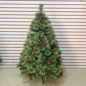 Árbol de Navidad de Pino Artificial de Alta Calidad de 1.5m con Ramas de Frutos Rojos y Piñas Grandes - Product Image 1