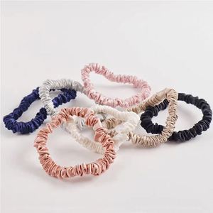 22Momme 1Cm <b>100</b>% Mulberry <b>Silk</b> <b>Scrunchies</b> Bands Luxurious Available in Stock Now <b>Hair</b> Ties - Product Image 2