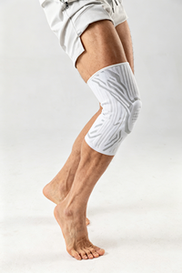 Ginocchiera Protettiva 100% Nylon, Imbottitura Regolabile Morbida Antiscivolo con Chiusura Magnetica per Pallavolo, Calcio e Sport - Product Image 3