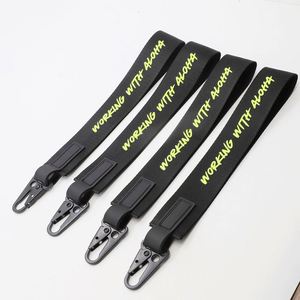 Factory Direct Wholesale Custom Trendy Brand Short <b>Lanyard</b> with Eagle Beak Hook Horror Culture Promotional <b>Lanyard</b> Keychain - Product Image 1