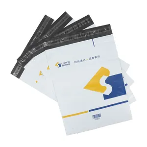 Sacchetti postali bianchi per buste postali personalizzate autoadesive impermeabili all'ingrosso della fabbrica per buste postali e imballaggi