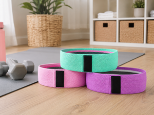 Set di Fasce Elastiche in Tessuto SK <span class=keywords><strong>per</strong></span> Allenamento Glutei, Fitness e Potenziamento Muscolare - Product Image 3