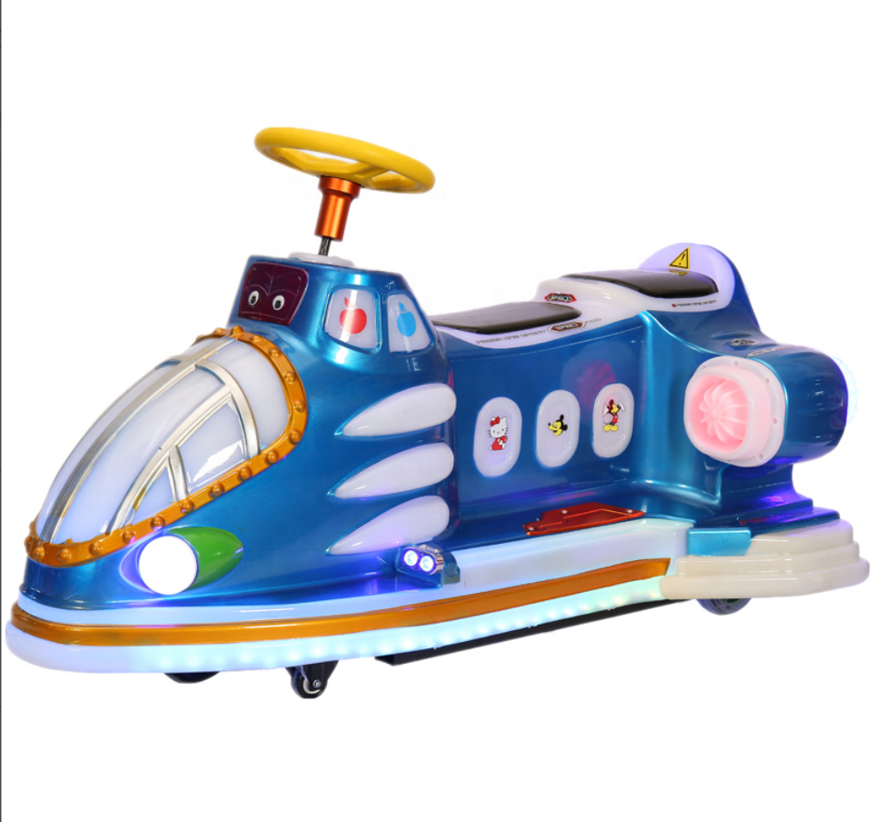 Playfun屋内アミューズメント飛行機キディライドコイン式バッテリーカーキッズライドゲームマシン