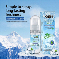Spray Corporel Rafraîchissant Instantané 50ml – Idéal Été, Refroidissement Rapide, Portable – Prise en Charge Marque Privée OEM