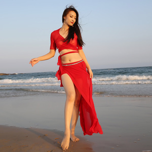 Sexy Multicolor <strong>Dancer</strong> Nightclub Concert Stage <strong>Costume</strong> Team <strong>Belly</strong> Dance <strong>Costume</strong> - Product Image 2