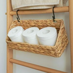 Brotkasten mit Frontfenster, Metall-Snackkorb, Natürlicher Rattan-Servicewagen, Wäschesäcke für Hotels, Rollender Kleiderwagen - Product Image 3