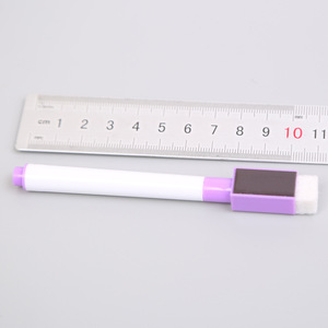 Marcadores para pizarra blanca con puntas de pincel, reutilizables, a base de agua, borrables, suministros de oficina y estudio, cuerpo de plástico, juego colorido - Product Image 4
