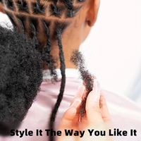 Capelli Umani Afro Kinky di Alta Qualità, Morbidi e Sottili, per Dreadlocks, Riparazione Locs, Extension e Intrecciatura