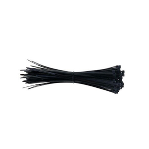 Plastic zip tie approved resist Black color tie wrap Selflocking nylon 66 cable ties - Product Image 3